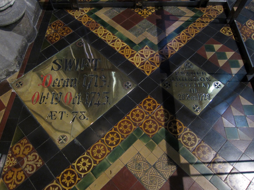 Grave Markers of Jonathan Swift and 